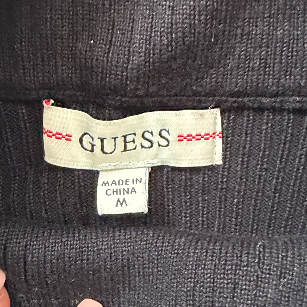 Guess High-Neck Ribbed Tank - Picture 7 of 7